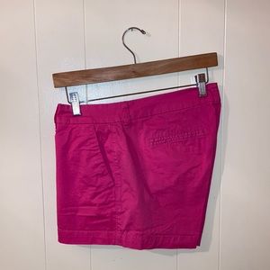Hot pink shorts